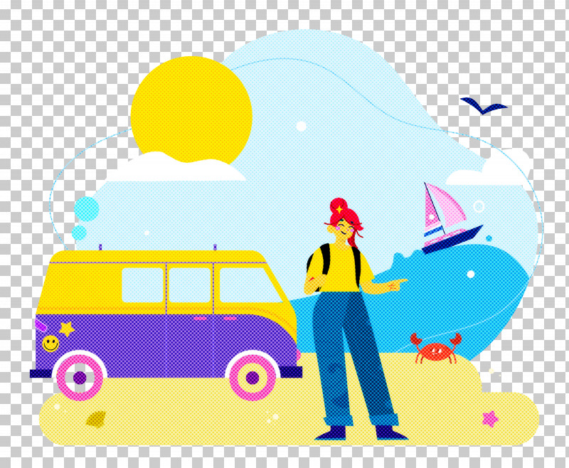 Seashore Day Vacation Travel PNG, Clipart, Cartoon, Happiness, Meter, Travel, Vacation Free PNG Download