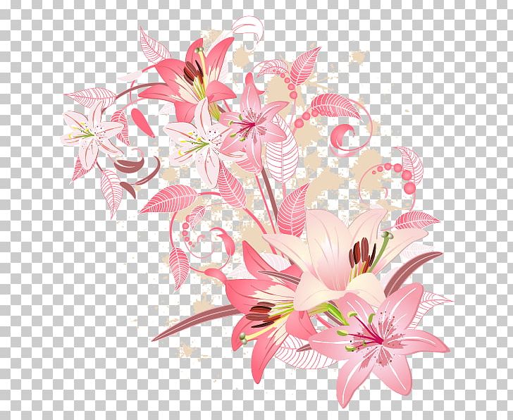 Floral Design Lilium Flower PNG, Clipart, Blossom, Branch, Cherry Blossom, Cicekler, Cut Flowers Free PNG Download