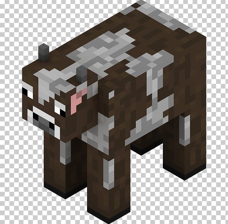 Minecraft: Pocket Edition Cattle Mob Video Game PNG, Clipart, Angle, Breed, Cattle, Dairy Cattle, Enderman Free PNG Download