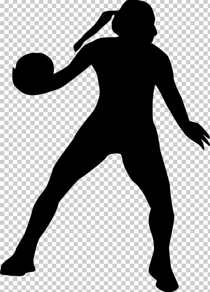 Netball Silhouette PNG, Clipart, Arm, Basketball, Black, Black And White,  Cartoon Free PNG Download