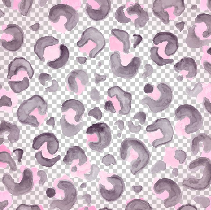 Water Painted Pink Leopard PNG, Clipart, Background Decoration, Cartoon, Circle, Color, Computer Software Free PNG Download