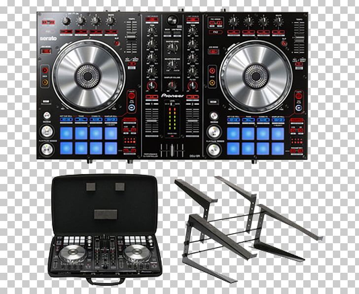DJ Controller Pioneer DJ Pioneer DDJ-SR Disc Jockey DJ Mixer PNG, Clipart, Audio, Audio Equipment, Audio Mixers, Cdj, Computer Dj Free PNG Download