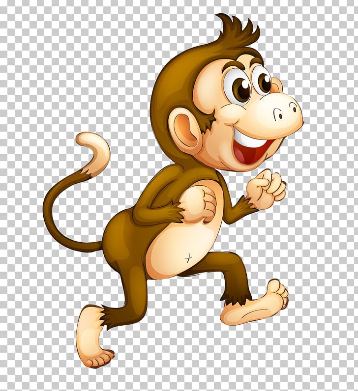 Chimpanzee Monkey Cartoon PNG, Clipart, Animal, Animals, Art, Balloon Cartoon, Big Cats Free PNG Download