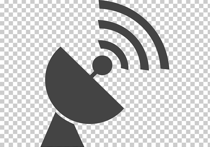 Satellite Radio Broadcasting Computer Icons PNG, Clipart, Angle, Black, Broadcast, Broadcasting, Circle Free PNG Download