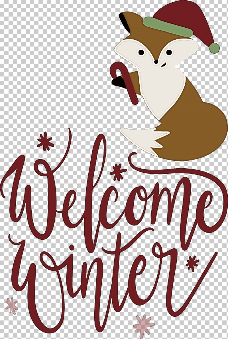 Welcome Winter PNG, Clipart, Cartoon, Christmas Day, Santa Clausm, Santa Claus M, Text Free PNG Download