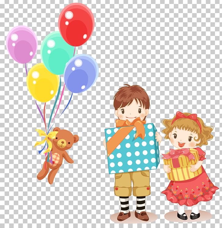 Child Gift PNG, Clipart, Balloon, Cartoon, Cartoon Hand Drawing, Ceremony, Child Free PNG Download