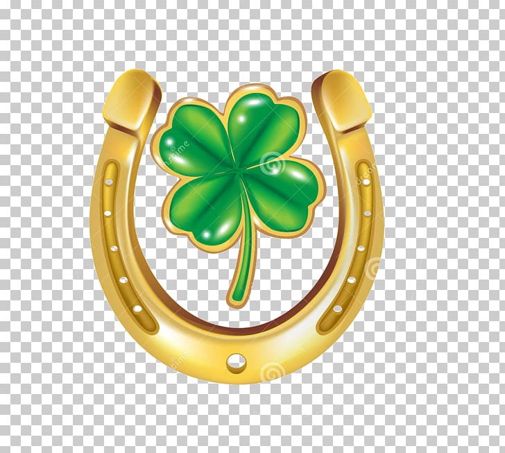 Horseshoes Four-leaf Clover Luck PNG, Clipart, Body Jewelry, Clip Art, Clover, Depositphotos, Four Leaf Clover Free PNG Download