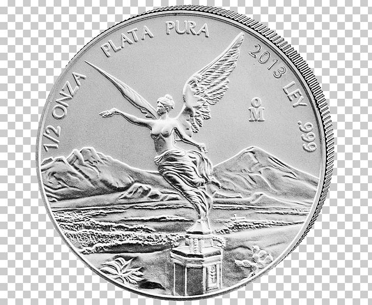 Libertad Silver Coin Bullion Coin Ounce PNG, Clipart, Apmex, Black And White, Bullion, Bullion Coin, Coin Free PNG Download