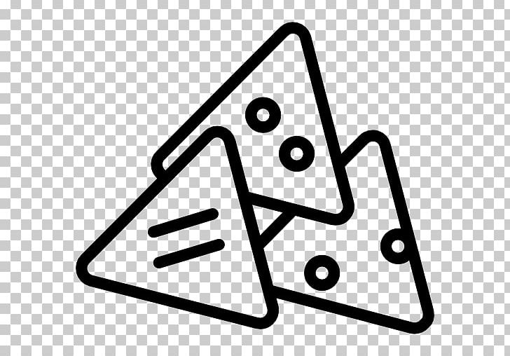 Nachos Computer Icons Mexican Cuisine Junk Food PNG, Clipart, Angle, Area, Black And White, Cheese, Computer Icons Free PNG Download