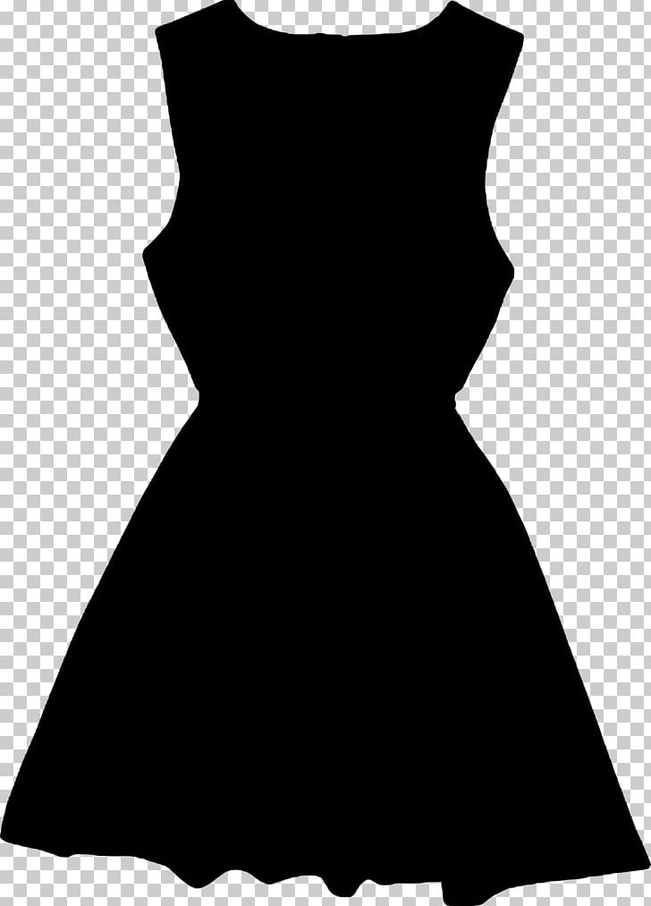 Silhouette Little Black Dress PNG, Clipart, Animals, Black, Black And White, Clothing, Cocktail Dress Free PNG Download