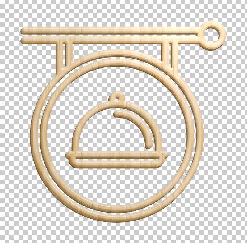 Restaurant Icon Signboard Icon PNG, Clipart, Brass, Bronze, Circle, Handle, Metal Free PNG Download