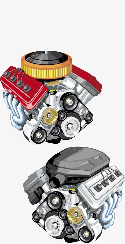 Hand-painted Cartoon Car Engine PNG, Clipart, Automotive, Automotive Engine, Car Clipart, Cartoon, Cartoon Clipart Free PNG Download