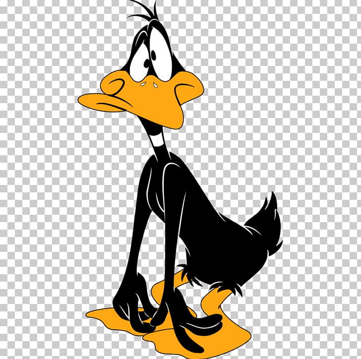 Daffy Duck Cartoon Bugs Bunny Desktop PNG, Clipart, Beak, Bird, Black And White, Bugs Bunny, Cartoon Free PNG Download