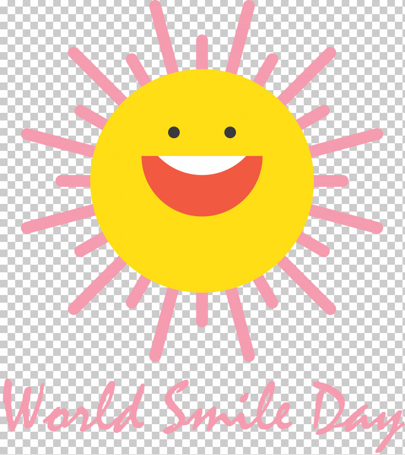 World Smile Day Smile Day Smile PNG, Clipart, Emoticon, Flower, Geometry, Happiness, Line Free PNG Download