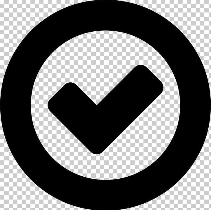 Computer Icons Symbol Check Mark PNG, Clipart, Area, Black And White, Brand, Check Mark, Circle Free PNG Download