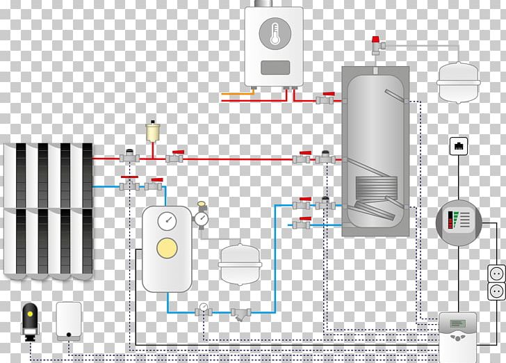 Central Heating Heating System Diagram Radiator PNG, Clipart, Angle, Boiler, Building, Central Heating, Diagram Free PNG Download