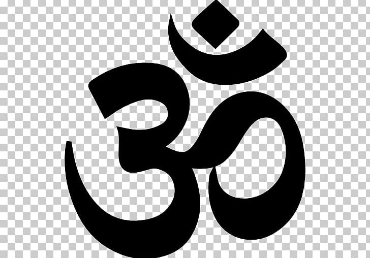 Om Symbol Upanishads Hinduism Wall Decal PNG, Clipart, Area, Artwork, Black And White, Brand, Circle Free PNG Download