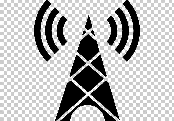 Telecommunications Tower Wi-Fi Cell Site Wireless PNG, Clipart, Angle, Black, Black And White, Cell Site, Circle Free PNG Download