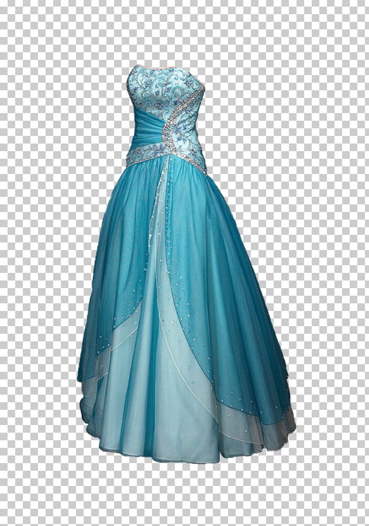 Gown Elsa Anna Prom Cocktail Dress PNG, Clipart, Anna, Aqua, Ball, Ball Gown, Blue Free PNG Download