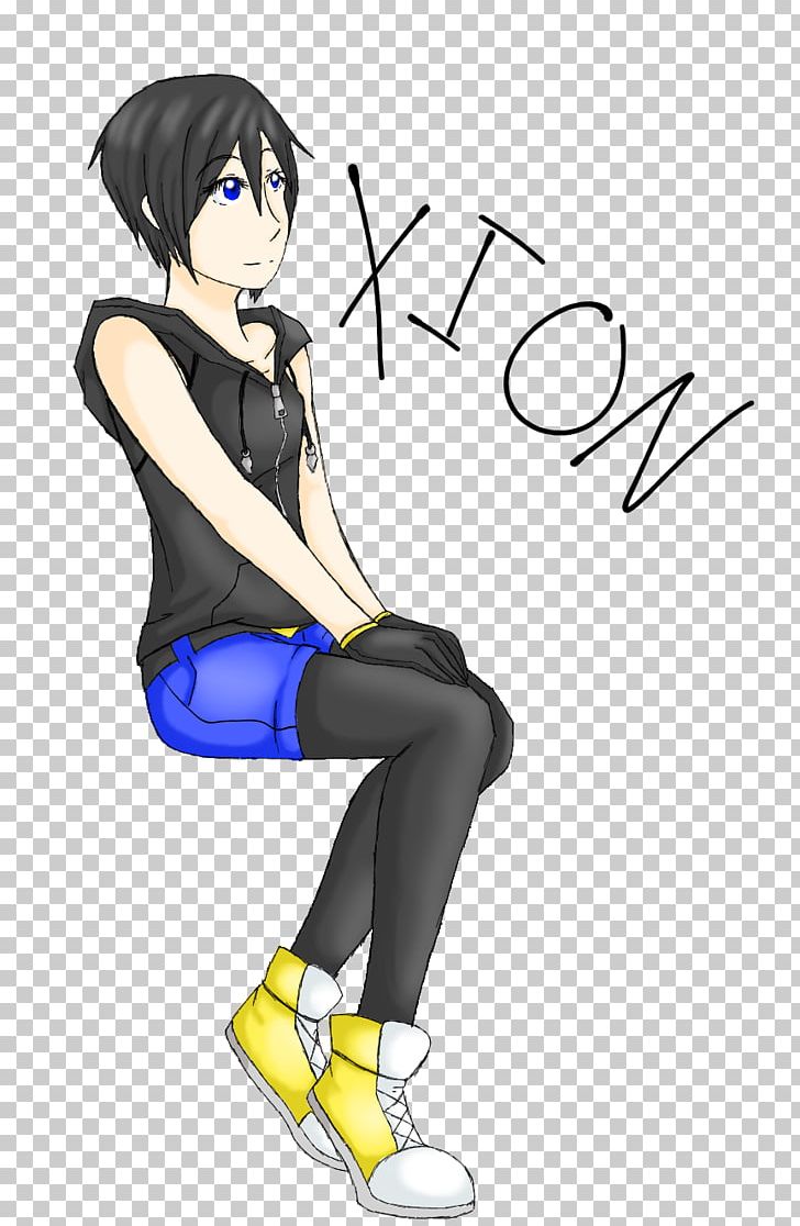 Kingdom Hearts 358/2 Days Xion Roxas Drawing PNG, Clipart, Anime, Arm, Art, Black Hair, Burning Blaze Free PNG Download