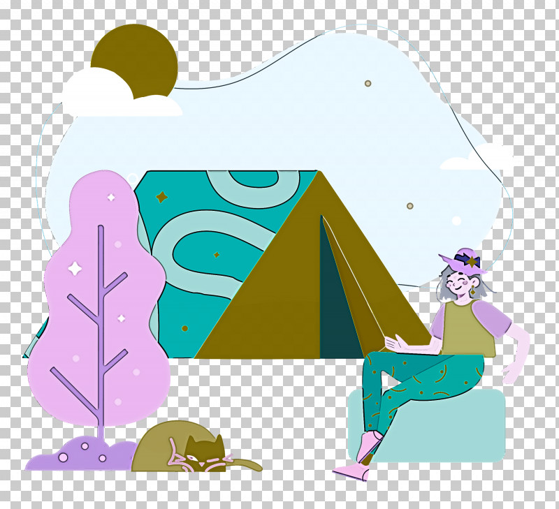 Camping Chill Camping Travel PNG, Clipart, Biology, Camping, Cartoon, Geometry, Green Free PNG Download
