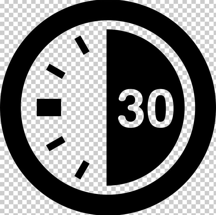 Computer Icons Timer PNG, Clipart, 30 Seconds, Angle, Area, Black And White, Brand Free PNG Download