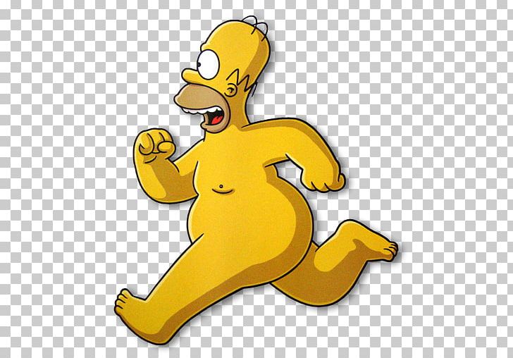 The Simpsons: Tapped Out Homer Simpson Computer Icons PNG, Clipart, Animation, Beak, Bird, Cartoon, Computer Icons Free PNG Download