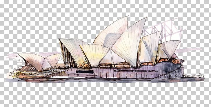Sydney Opera House Watercolor Painting Poster PNG, Clipart, Architecture, Art, Attractions, Australia, Caravel Free PNG Download