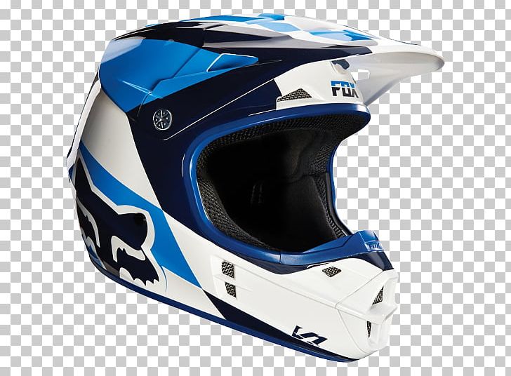 Motorcycle Helmets Fox Racing Motocross Downhill Mountain Biking PNG, Clipart, Bicycle, Bicycle Clothing, Blue, Electric Blue, Enduro Motorcycle Free PNG Download