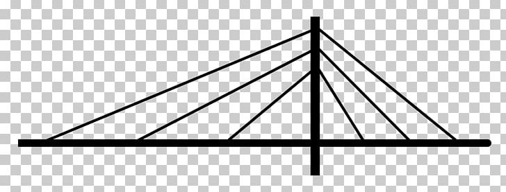 Cable-stayed Bridge Peace Bridge PNG, Clipart, Angle, Area, Black And White, Bridge, Cable Free PNG Download