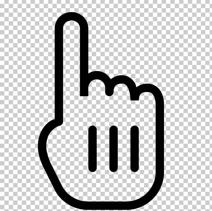 Computer Icons Pointer The Finger PNG, Clipart, Area, Black And White, Computer Icons, Cursor, Finger Free PNG Download