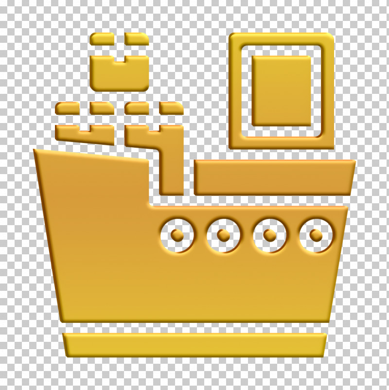 Logistic Icon Cargo Icon Shipping Icon PNG, Clipart, Cargo Icon, Logistic Icon, Shipping Icon, Symbol, Yellow Free PNG Download