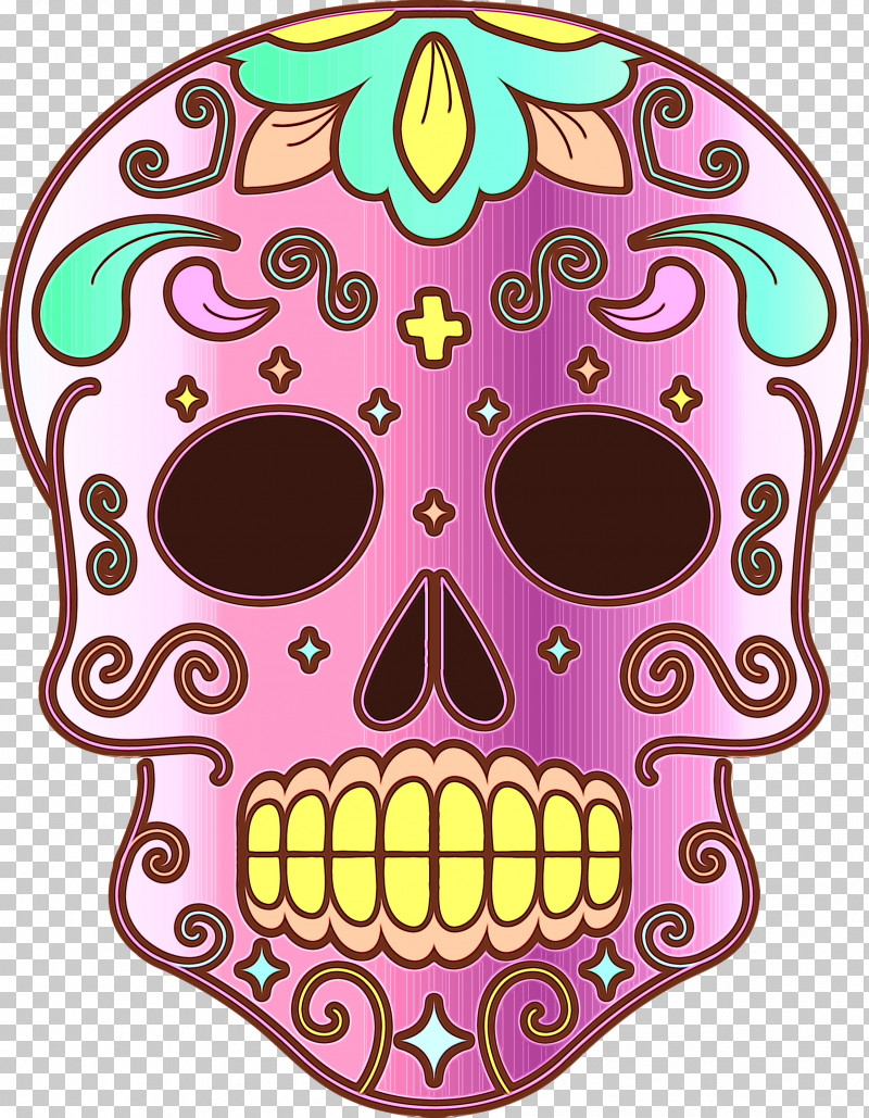Day Of The Dead Visual Arts Watercolor Painting Drawing Painting PNG, Clipart, Calavera, D%c3%ada De Muertos, Day Of The Dead, Drawing, Paint Free PNG Download