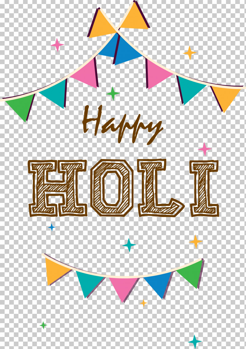 Happy Holi PNG, Clipart, Happy Holi, Line, Logo, Text Free PNG Download