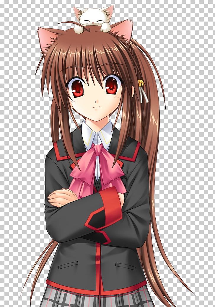 Catgirl Little Busters! Rin Natsume Anime PNG, Clipart, Animal, Animals, Anime, Anime Girls, Black Hair Free PNG Download