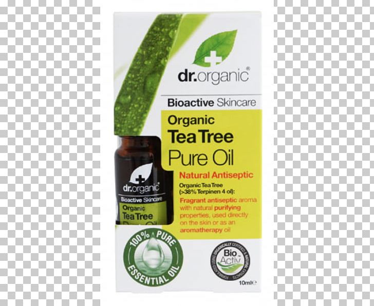 Dr. Organic Tea Tree Pure Oil 10 Ml Tea Tree Oil Organic Food Essential Oil PNG, Clipart, Almond Oil, Argan Oil, Cleanser, Essential Oil, Health Free PNG Download