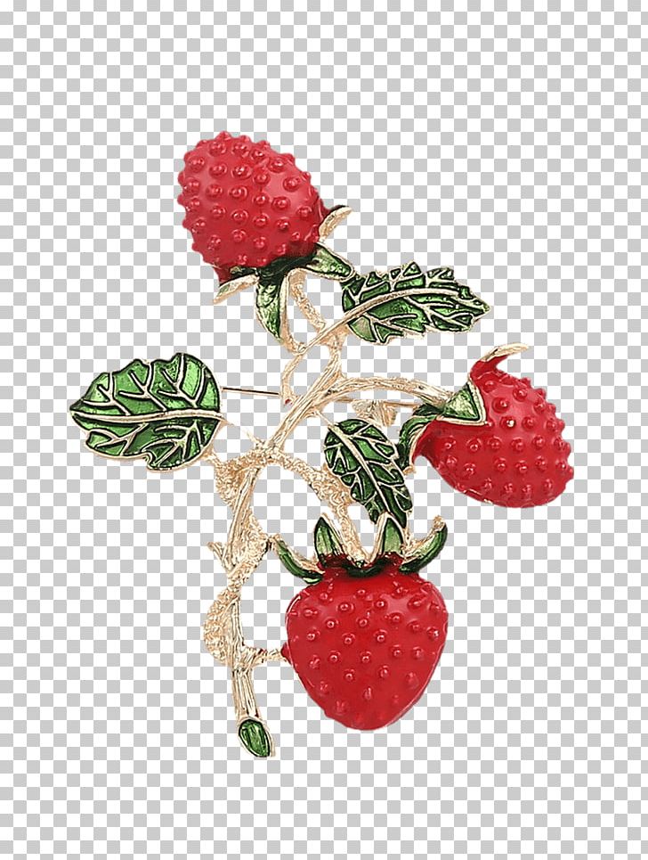 Strawberry Brooch Earring Imitation Gemstones & Rhinestones PNG, Clipart, Berry, Brooch, Clothing Accessories, Earring, Food Free PNG Download