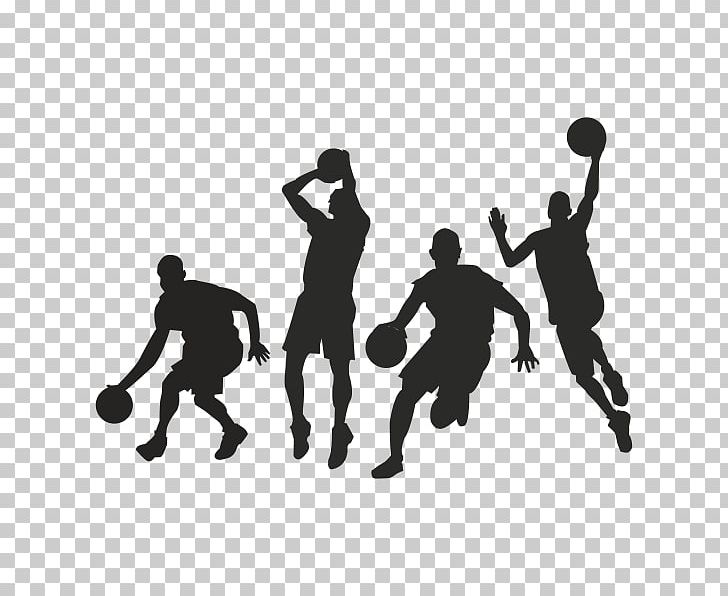 Basketball Athlete Wall Decal Sticker PNG, Clipart, Athlete, Basketball, Basketball Player, Black, Decal Free PNG Download
