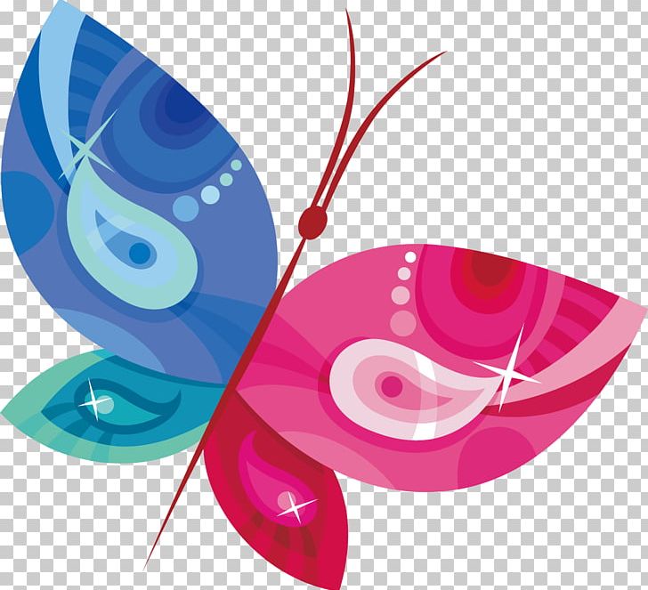 Butterfly Icon Design Illustration PNG, Clipart, Art, Beautiful, Circle, Color, Colorful Background Free PNG Download