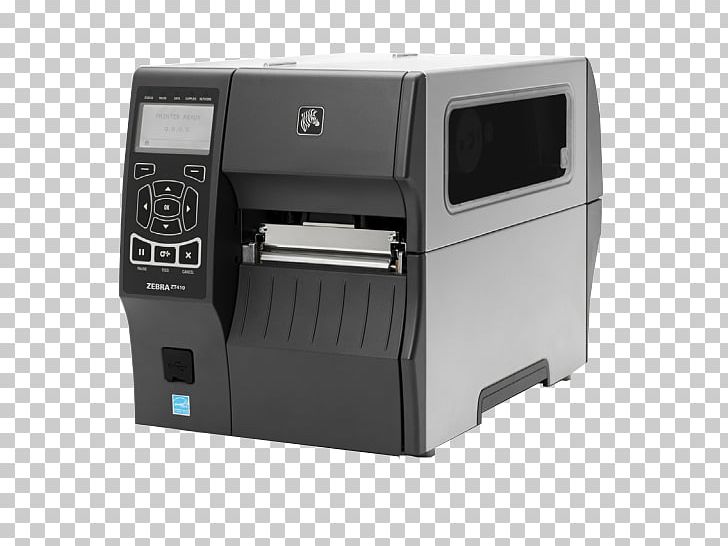 Thermal-transfer Printing Label Printer Thermal Printing Zebra ZT410 PNG, Clipart, Barcode, Dots Per Inch, Electrical Cable, Electronic Device, Inkjet Printing Free PNG Download