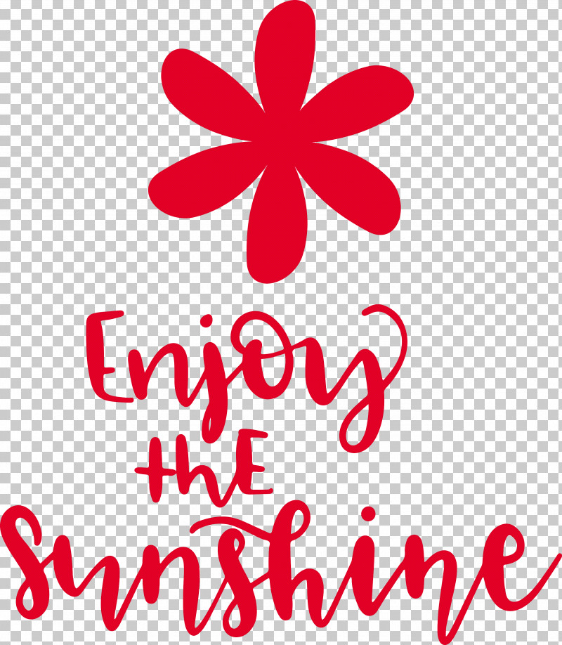 Sunshine Enjoy The Sunshine PNG, Clipart, Biology, Flower, Geometry, Line, Mathematics Free PNG Download