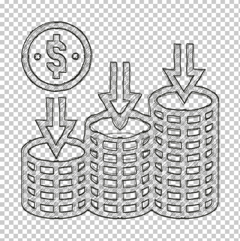 Loss Icon Saving And Investment Icon PNG, Clipart, Cylinder, Diagram, Line Art, Loss Icon, Saving And Investment Icon Free PNG Download