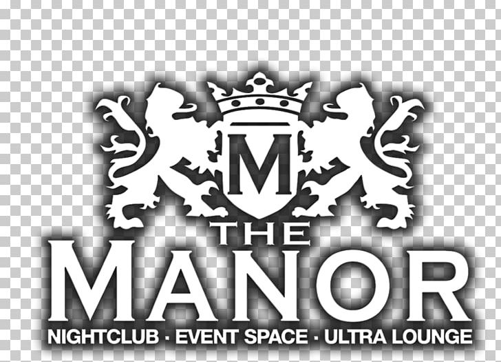 The Manor Complex Fort Lauderdale Nightclub Happening Out Logo PNG, Clipart, Black And White, Brand, Florida, Fort Lauderdale, Label Free PNG Download