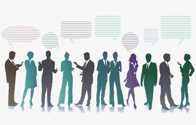 Business People To Discuss Silhouette PNG, Clipart, Business, Business Clipart, Character, Character Silhouette, Collar Free PNG Download