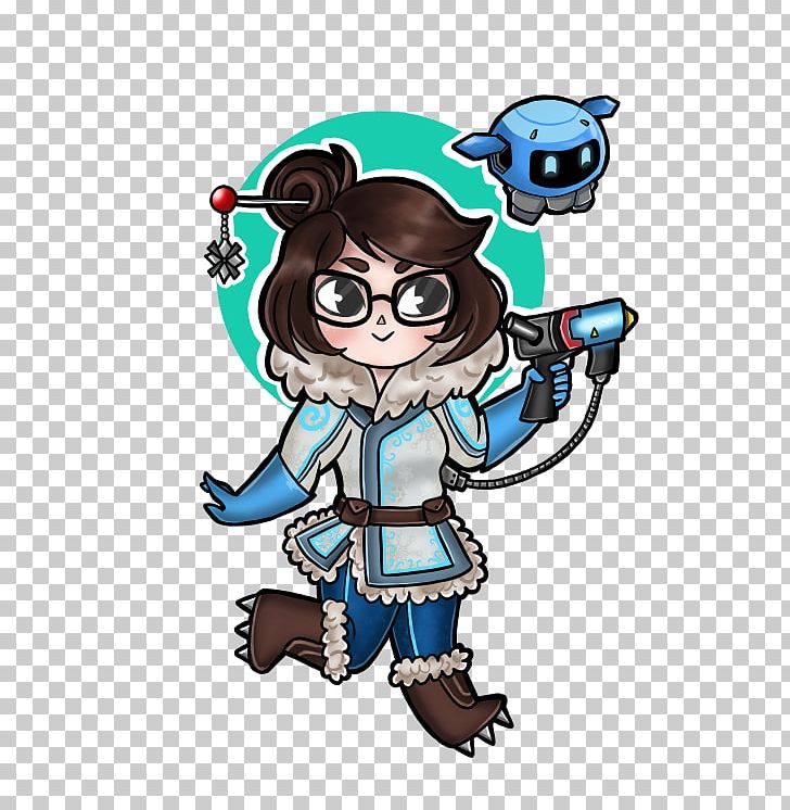 Overwatch Mei Chibi D.Va Art PNG, Clipart, Art, Cartoon, Chibi, Deviantart, Dojinshi Free PNG Download