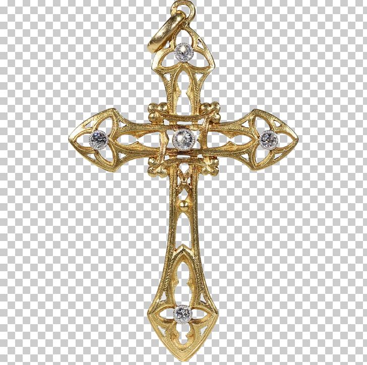 Crucifix Art Nouveau Gold Jewellery PNG, Clipart, Art, Art Deco, Artifact, Art Nouveau, Body Jewelry Free PNG Download