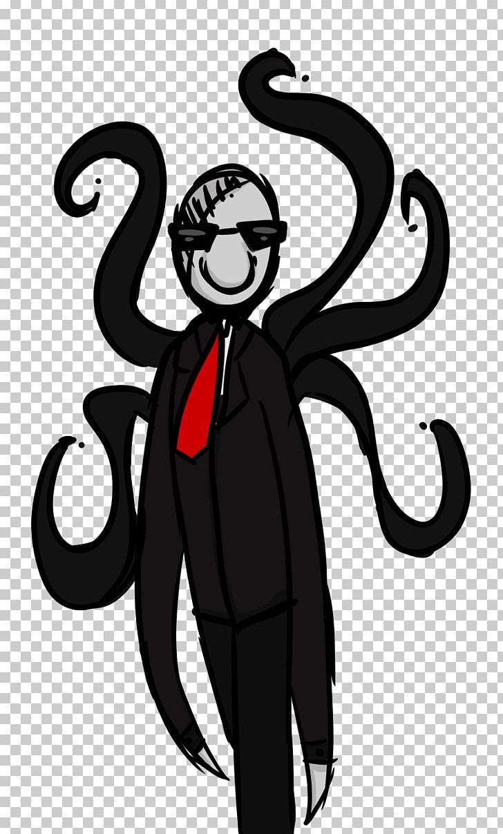 Slenderman Jeff The Killer Vertebrate PNG, Clipart, Art, Artwork, Black And White, Cartoon, Comics Free PNG Download