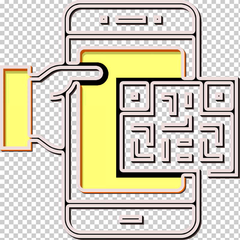 Qr Code Icon Smartphone Applications Icon Scan Icon PNG, Clipart, Geometry, Line, Mathematics, Meter, Qr Code Icon Free PNG Download