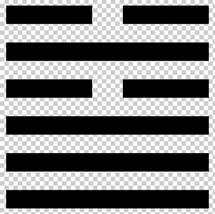 I Ching Yijing Hexagram Symbols Bagua Xiǎo Chù PNG, Clipart, Angle, Arashikage, Area, Bagua, Black Free PNG Download