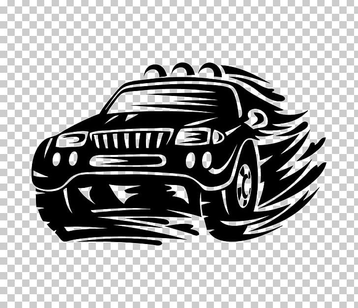 Sports Car Sport Utility Vehicle Wall Decal PNG, Clipart, Automotive Design, Black, Black And White, Brand, Bumper Sticker Free PNG Download
